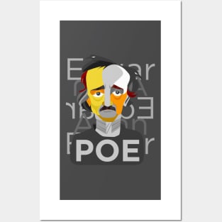 Edgar Allan Poe - Suicidal Poet Posters and Art
